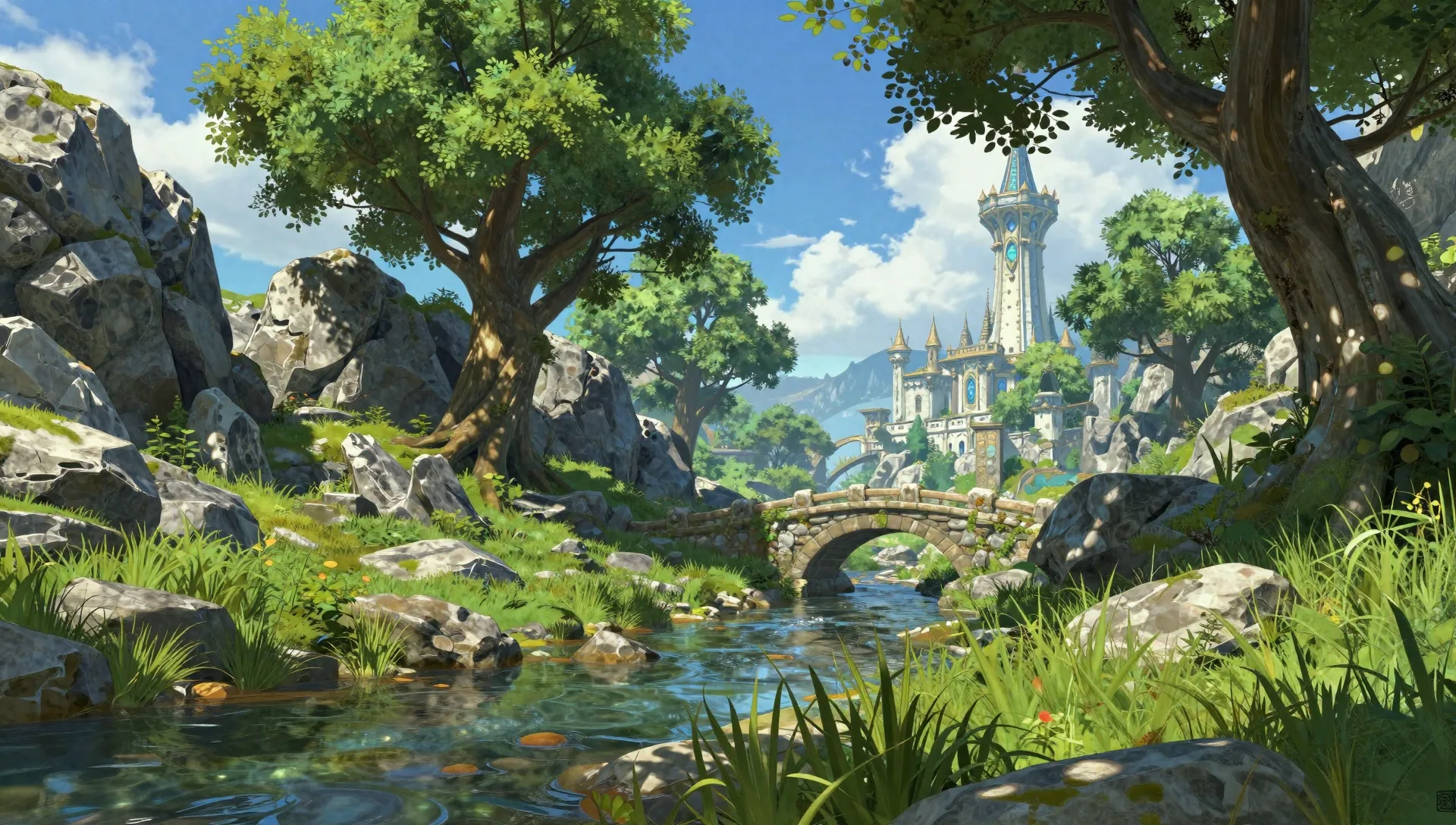 Fantasy landscape